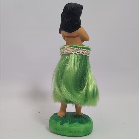 Vintage WIGGLING Bobble HULA GIRL by Accoutrements, 1998 Dashboard Accessory - Picture 4 of 5